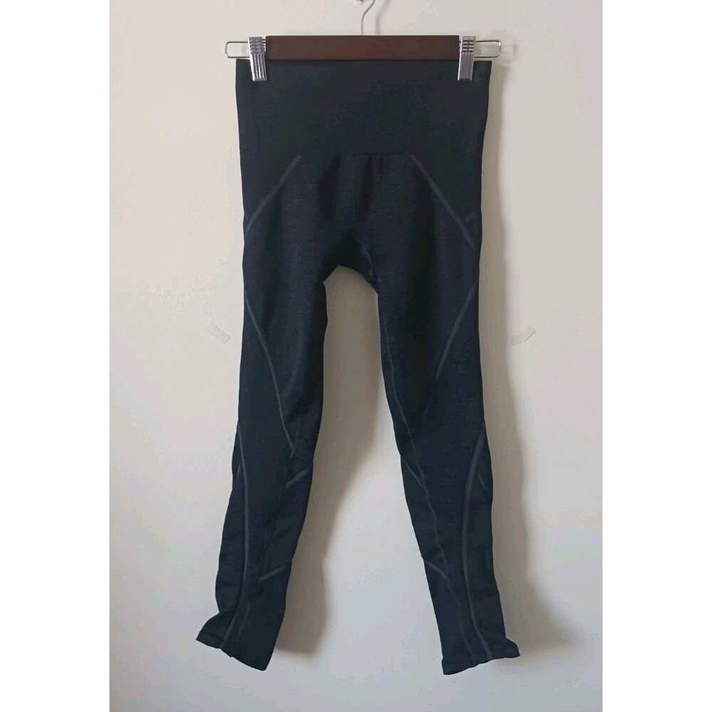 Athleta Embodiment Compression Leggings Womens Dark Gray‎ Activewear Size S
